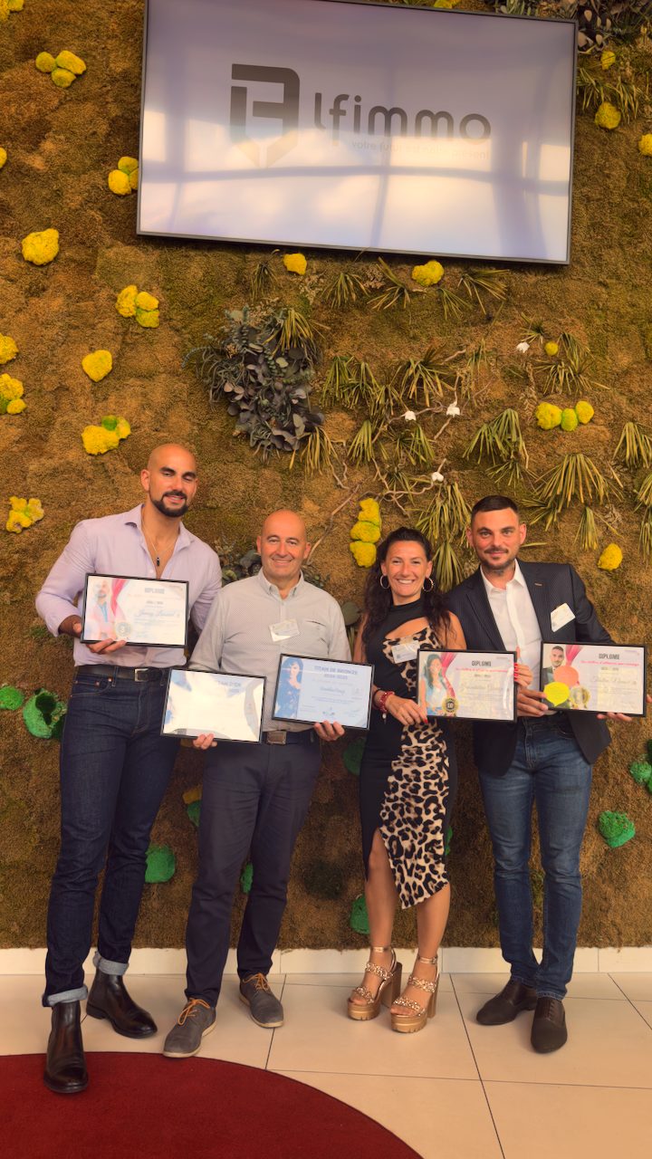 Cérémonie de remise de diplômes LF immo