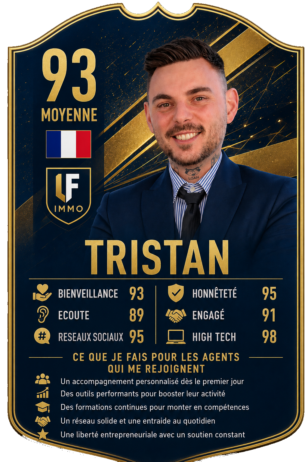 Tristan Nousse - Carte FIFA